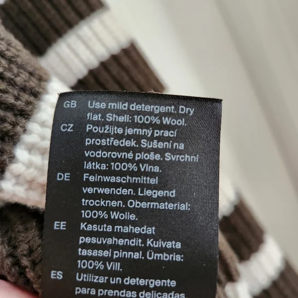 COS striped wool sweater - Picture 4 of 5